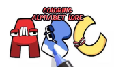 Coloring Alphabet Lore