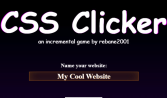 CSS Clicker