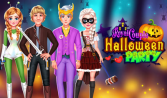 Royal Couple Halloween Party